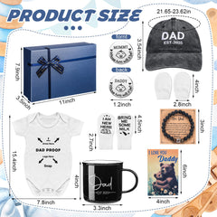 Shyyween new dads gift 10 oz ceramic mug for morning coffee