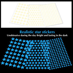Sibba Glow Stars room-night sky creates enchanting starry ceiling ambience