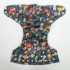 Sigzagor Fox Owl diaper inner microfleece: soft interior that stays dry against skin.