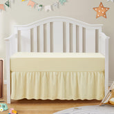 SiinvdaBZX crib sheet 52x28 pocket offers soft, breathable microfiber comfort.