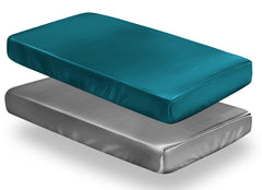 SiinvdaBZX satin mini crib sheets with 5-inch pocket for a snug fit.