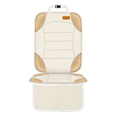 Siivton car seat protector waterproof fabric protects upholstery from spills during daily drives.
