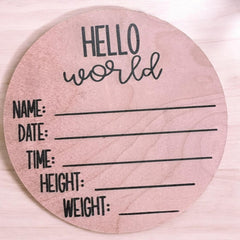 Silva Lining Designing Newborn Girl Nursery Sign brightens a baby room decor.