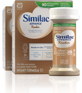 Similac Advance Kosher ready-to-feed bottle for on-the-go feeding