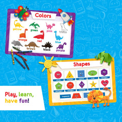 Simply Magic 5 placemats numbers design aids counting during lunch.