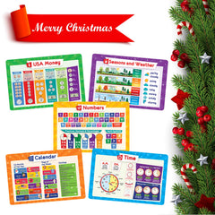 Simply Magic placemats with non-slip back keep kids’ dining surface steady during meals.