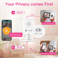 Simyke Smart Video Monitor app view enables remote monitoring with real-time alerts.