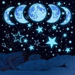 Sinekong glow stars ceiling kit creates a luminous night sky for any room.