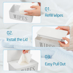 Singhoow sealed-design wipes dispenser keeps wipes moist and protected