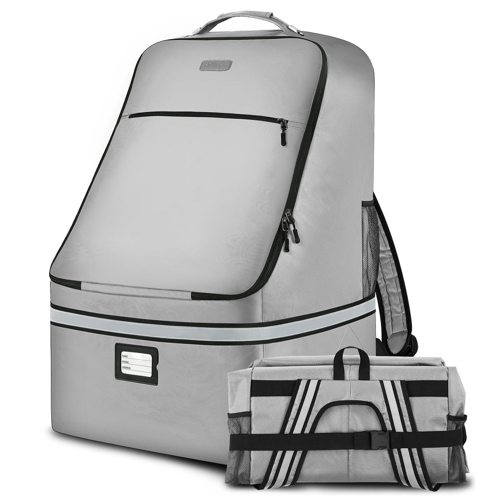 SINVICKO car seat travel bag front pocket keeps essentials organized on the go.