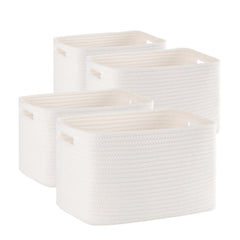 SIXDOVE four-pack storage baskets for toys keep playrooms tidy and accessible.
