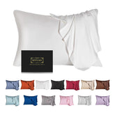 SIYUAN mulberry silk toddler pillowcase close-up with smooth texture for gentle skin touch