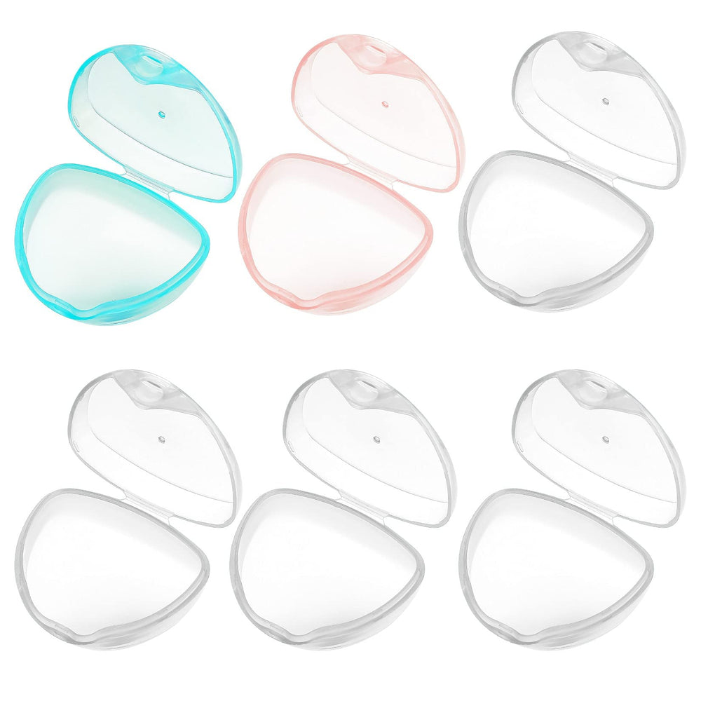 Siyurongg pacifier-case-6pack-packaging shows six-pack boxes for organized storage on the go.