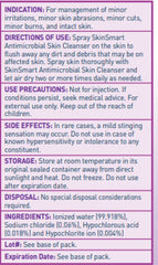 SkinSmart Hypochlorous formula closeup highlights natural HOCl ingredient for gentle skincare.
