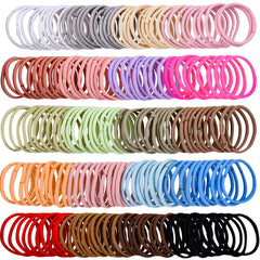 SKYii 20-color assortment offers versatile toddler hairstyles.