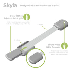 Skyla Homes flexible strap enables multiuse installation around furniture