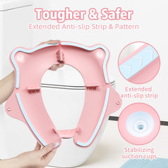 SKYROKU anti-slip suction cups secure the seat during training.