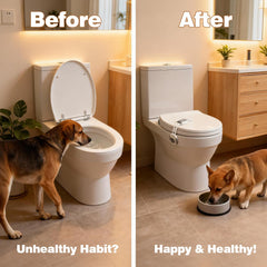 SKYROKU toilet seat lid lock demonstrates one-handed operation in mornings.
