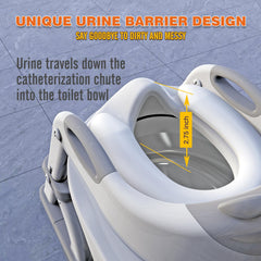 SKYROKU potty-training-seat-soft-pvc-cushion provides cozy comfort and easy cleaning
