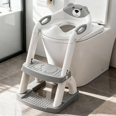 SKYROKU potty-training seat with 6-height adjustments for a secure toilet fit