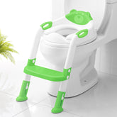 SKYROKU potty training seat folded for compact storage and easy transport.