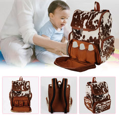 Skyseller cowhide fur leather detail for stylish daily use