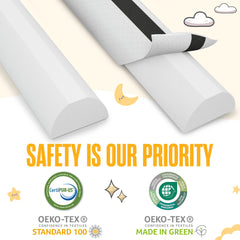 Sleepah bed rail waterproof removable cover shown for easy cleaning and healthy sleep