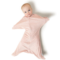 SleepingBaby Zipadee-Zip starfish design calms baby for easier sleep.