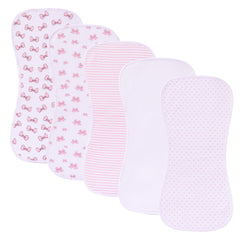 Sleepyturtle burp-cloths cotton-soft-absorbent deliver gentle protection during feeding.
