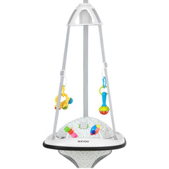 Slevoo Baby Jumper bumper detail highlights surface protection during bouncing.