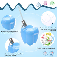 Sliverdew tooth fairy box opening tray makes tooth placement easy for kids.