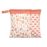 Smarbore wet-dry bags-diaper-pump setup keeps baby items organized on the go