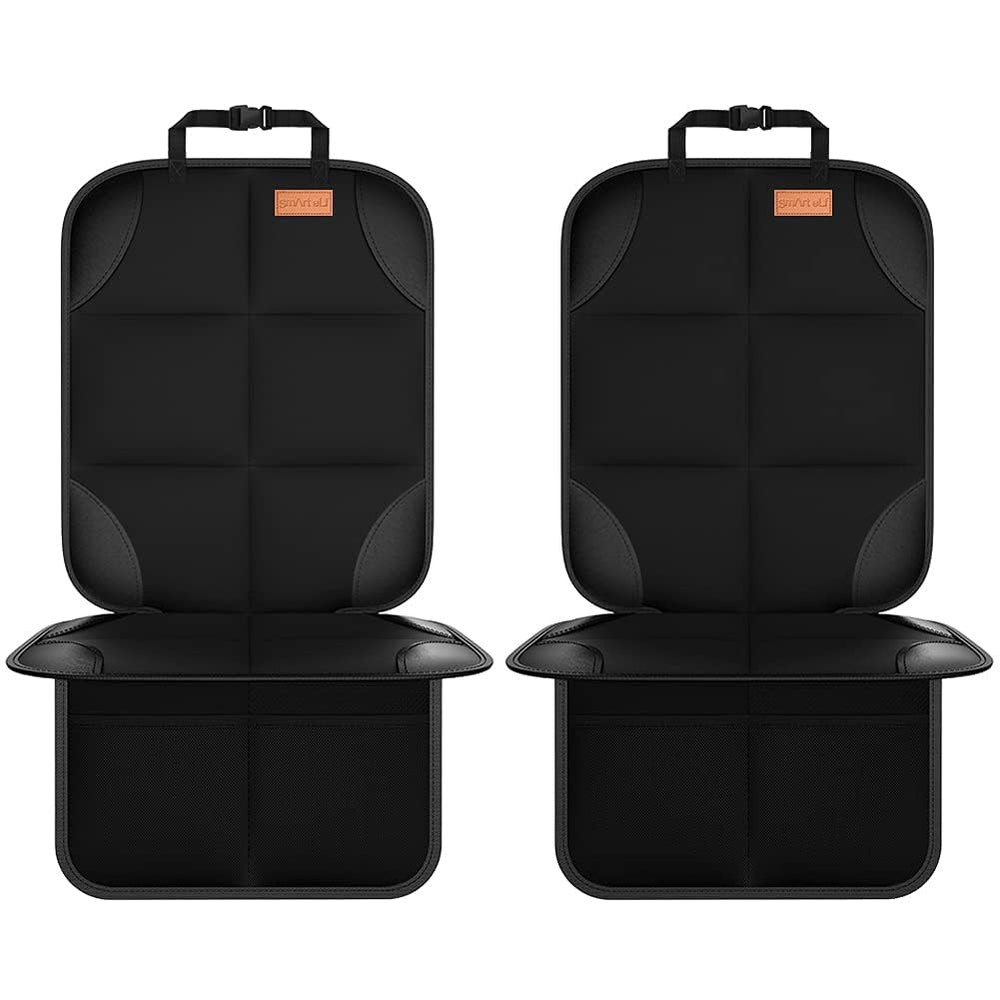 SMART ELF car seat protector front seat coverage with thick padding for comfort