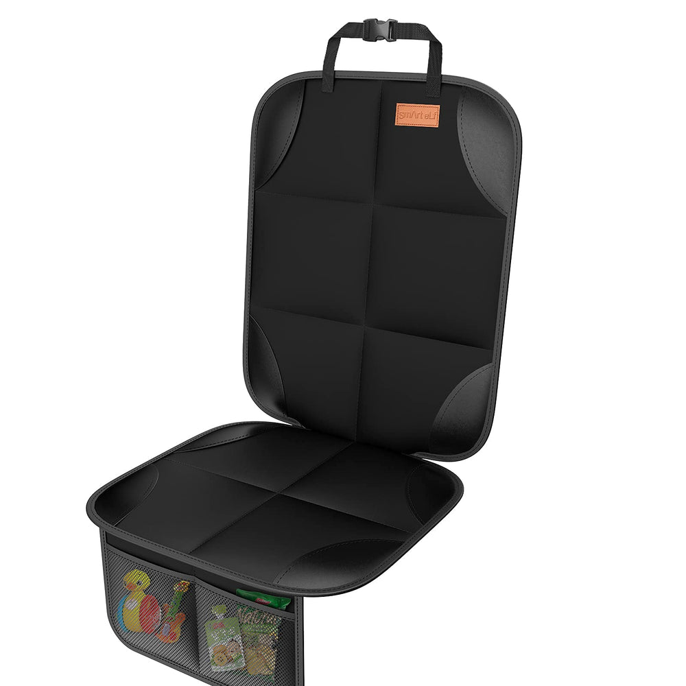 SMART ELF car seat protector large backseat coverage protects against spills and dirt