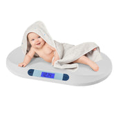 Smart Weigh digital baby scale display LCD shows precise newborn weight at home.