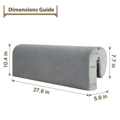 Smashier Bed Rail Protector with washable cover for easy cleaning.