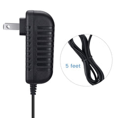 Smays 6V AC adapter cord close-up highlighting smart protection features and durable build.