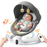 Smelluck baby swing app control demonstrates convenient Bluetooth operation