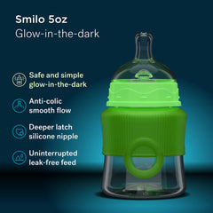 Smilo 3-pack bottles for 0-3 months supports gentle growth