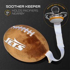 Smilo plush football toy with soft texture for cuddles and sleep-time comfort.