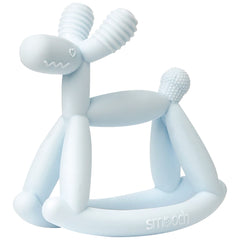 Smooch rocking teether soft textures inviting soothing gum relief during teething