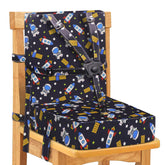 SMZCTYI booster seat with backrest elevates mealtime comfort.