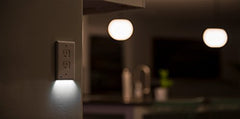 SnapPower Safelight-white-wall-plate blends safety with decor for a clean look.