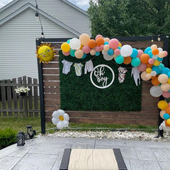 Snlioek Oh Boy Sign nursery decor brightens corners with rustic charm.