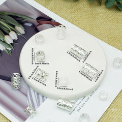 Snmzlc non-piercing ear clip hair jewelry demonstrates easy wear.
