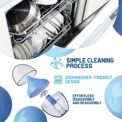 SnotVac compact design for travel and quick nasal care emergencies.
