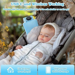 Snovvi Sleep Soother vibration modes close-up with adjustable settings
