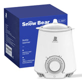 Snow Bear baby bottle warmer compact design supports easy on-the-go feeding.