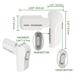 Snowharp switchable locking mode demonstrates partial protection by locking a single button.