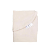 Snuggle Me Baby Lounger Curve Cover natural setup shows easy slide-on fit for quick color changes.